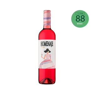 Imagen de HOMENAJE Vino rosado con D.O. Navarra botella 75 cl.
