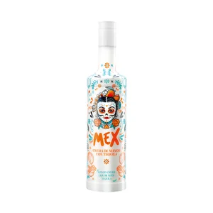 MEX Crema de licor de mango con un toque de tequila botella 70 cl.