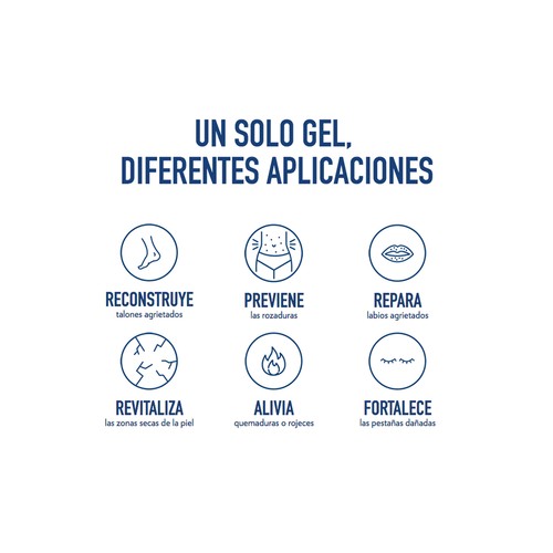 VASELINE Vaselina que ayuda a reparar la piel seca VASELINE 100 ml.