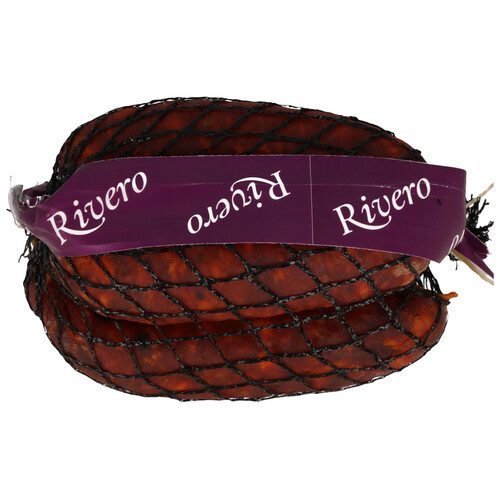 Malla de chorizo ahumado, estilo asturiano, sin gluten y sin lactosa RIVERO 500 g.