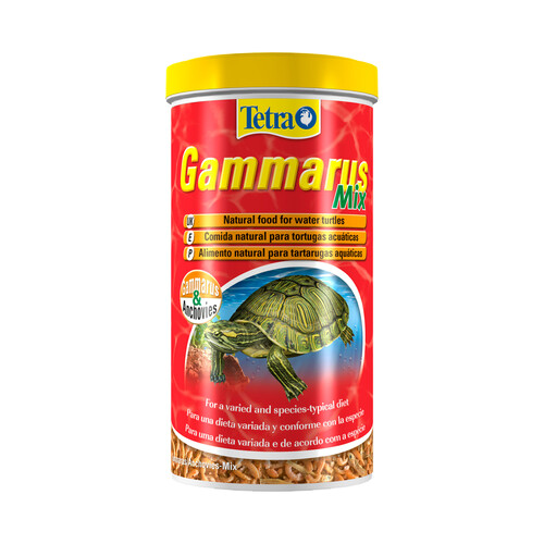 TETRA Alimento natural para tortugas acuáticas TETRA GAMMARUS Bote de 100 gr,