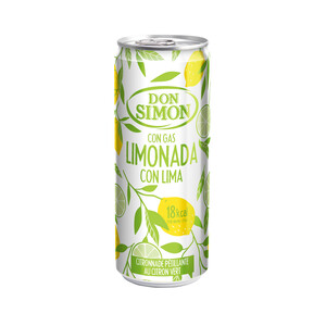 Imagen de DON SIMON Refresco con gas de limonada con lima, 330 ml.