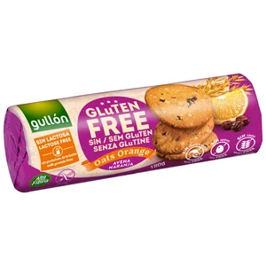 GULLÓN Galletas de avena con naranja, sin gluten 180 g.