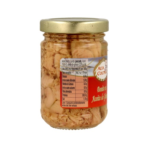 ALTA COCINA Bonito en aceite vegetal 80 g.