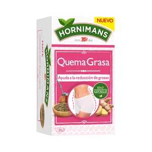 HORNIMANS Infusión quema grasas 20 uds 30 g.