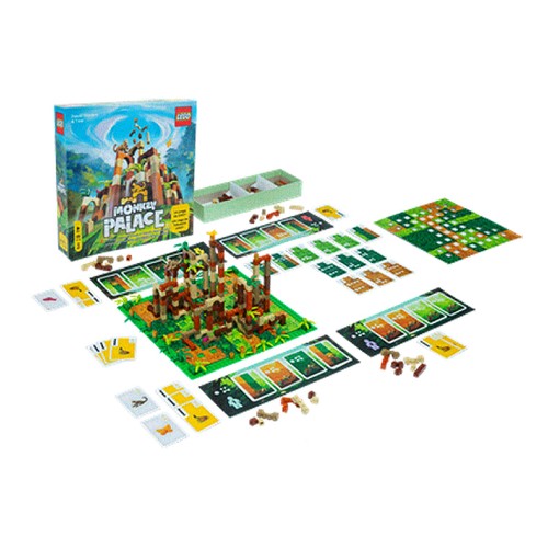 Juego de mesa Monkey Palace, 2-4 jugadores, LEGO.