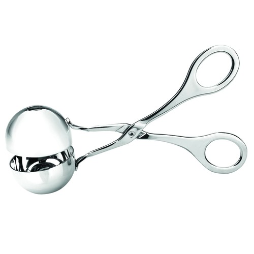 Pinza de acero inoxidable especial para hacer albóndigas, 4,4 centímetros de diámetro IBILI.