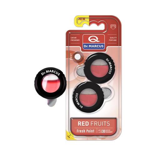 Ambientador auto fresh point frutos rojos. DR.MARCUS