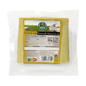 Imagen de ALCAMPO CULTIVAMOS LO BUENO  Queso de oveja semicurado  250 g.