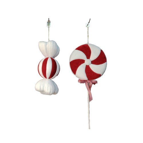 Colgantes Carmelo decoración Navidad 33cm y 25cm SB modelos surtidos, ACTUEL