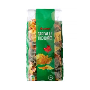 Imagen de PRODUCTO ALCAMPO Pasta Farfalle, con vegetales paquete 500 g.