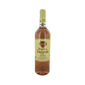 BARON DE URZANDE  Vino rosado con D.O. Rioja calificada BARÓN DE URZANDE botella de 75 cl.