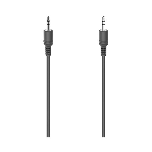 Cable audio SELECLINE JACK 3,5mm macho a macho de 1m.