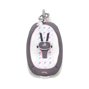 Hamaquita musical Fold pajarito rosa, 7 melodías, hasta 9kg, ASALVO.