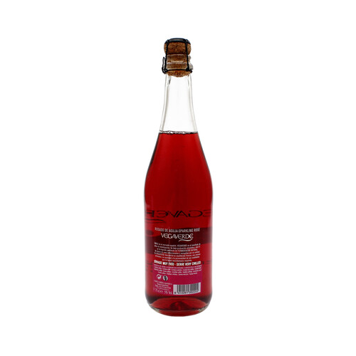 VEGAVERDE Vino rosado gasificado VEGAVERDE botella de 75 cl.