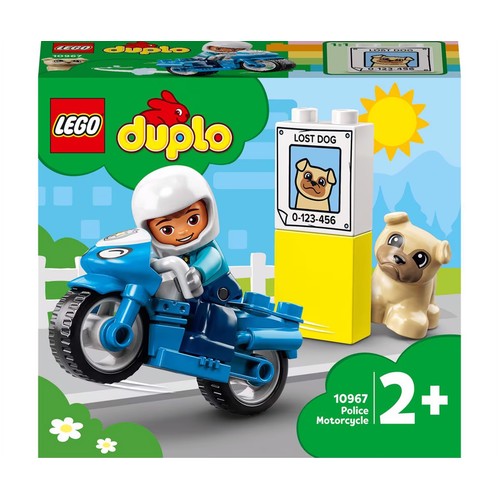 LEGO Duplo - Moto de Policía +2 años