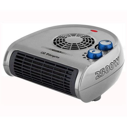 Calefactor eléctrico ORBEGOZO FHA 7021, potencia max: 2500W, función ventilación, termostato.