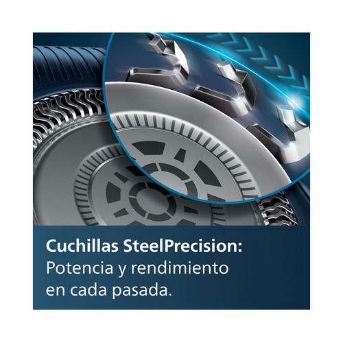 Afeitadora eléctrica Seco y Mojado PHILIPS S7886/35, cabezal flexible..
