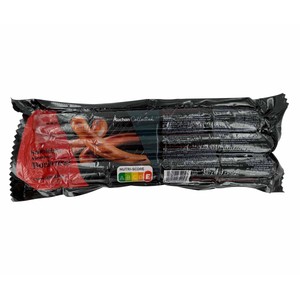 Imagen de ALCAMPO GOURMET Salchichas alemanas de cerdo, cocidas y ahumadas, tipo Bockwurst (extra largas) ALCAMPO GOURMET 3 x 180 g.