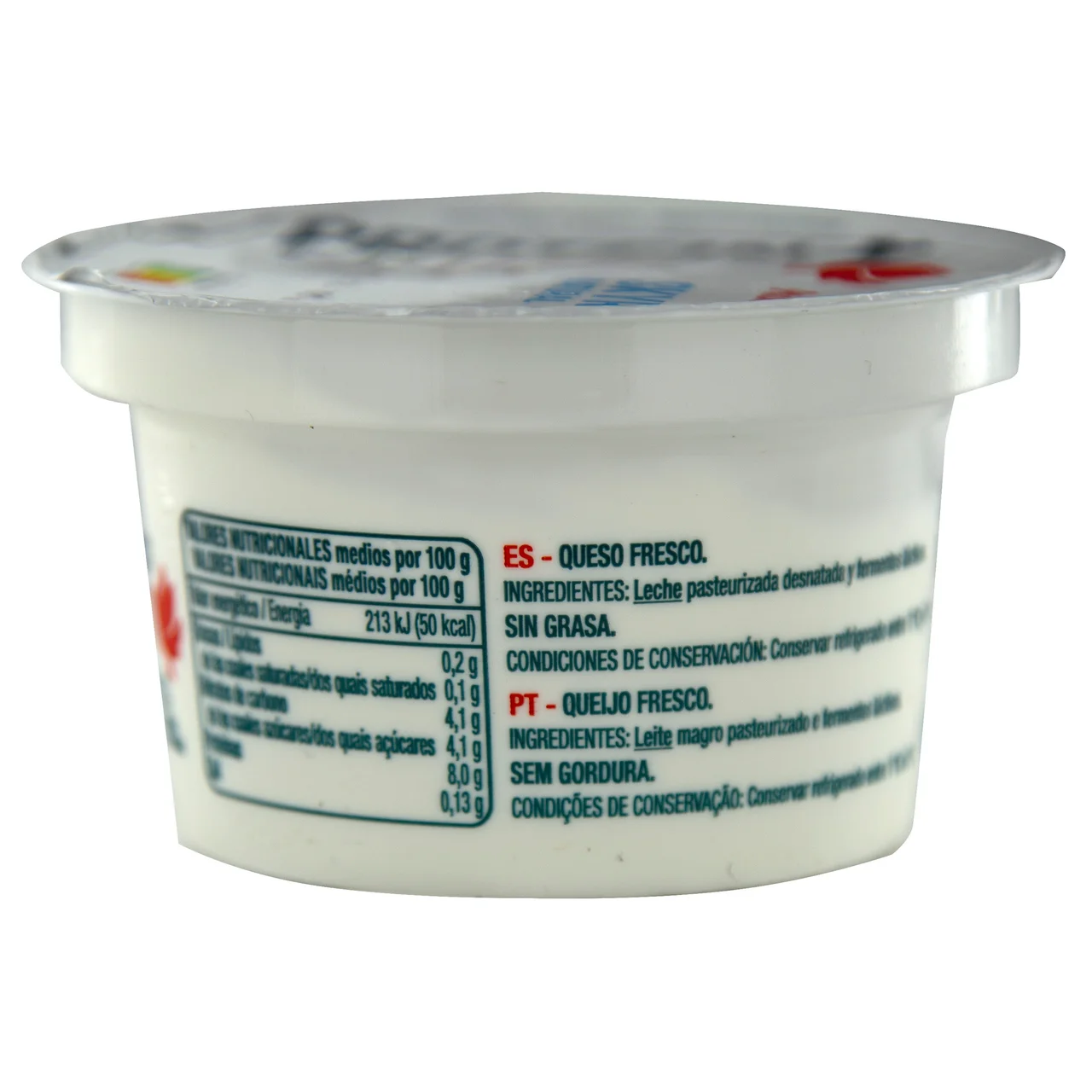 AUCHAN Protein + Skyr natural sin grasa ni azúcares, con alto cotenido en proteína 150 g. Producto Alcampo