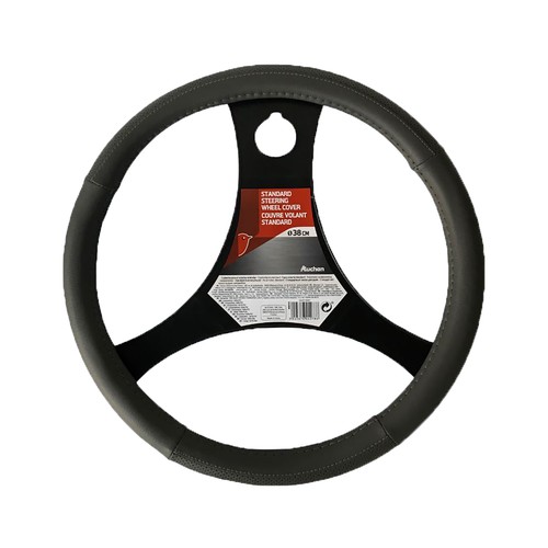 Cubre volante universal de 38cm, color gris oscuro, PRODUCTO ALCAMPO.