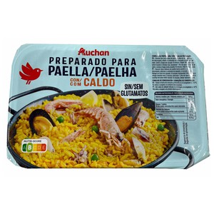 PRODUCTO ALCAMPO Preparado con caldo, para paella de marisco PRODUCTO ALCAMPO 500 g.