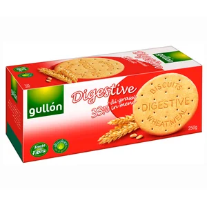 GULLÓN Galleta digest 33 % menos grasa 250 gr.