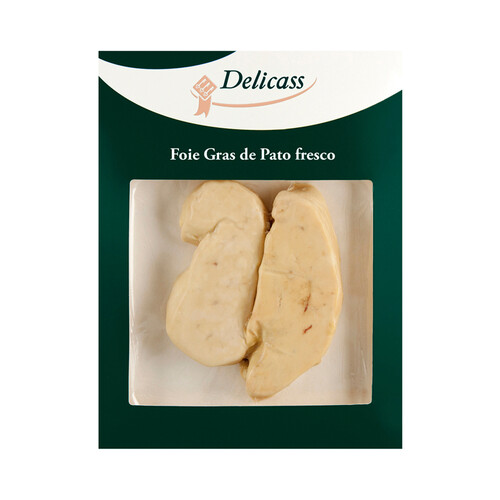 DELICASS Foie gras de pato fresco DELICASS 100 g.