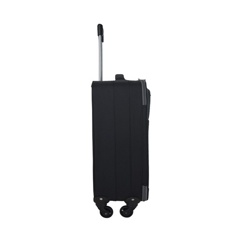 Maleta de cabina tipo trolley  4 ruedas air soft  55cm negro. AIRPORT
