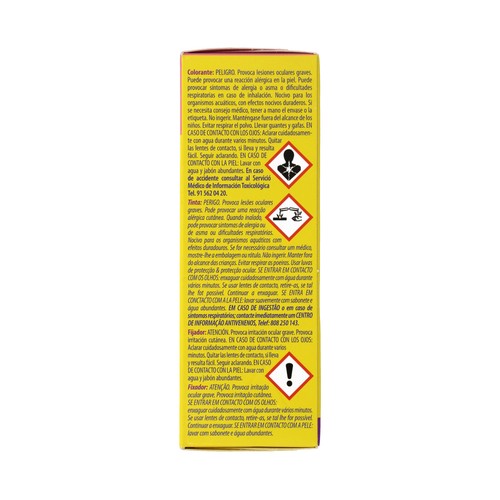 IBERIA Tinte para ropa de color amarillo (permite teñir a baja temperatura 40ª) IBERIA 1 ud.