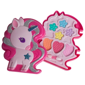 POKHARA Estuche con forma de unicornio con maquillaje infantil.