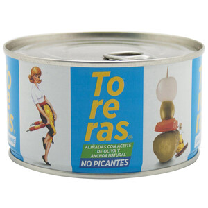 Imagen de KIMBO Banderillas no picantes en aceite de oliva KIMBO TORERAS lata de 330 grs