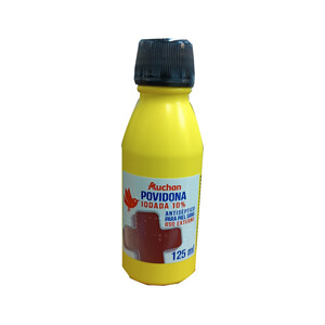 PRODUCTO ALCAMPO Povidona Iodada 10%, (antiséptico para piel sana) PRODUCTO ALCAMPO 125 ml.