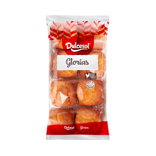 DULCESOL Glorias Magdalenas 8 uds. 254 g.