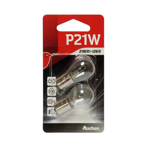 Imagen de 2 bombillas P21/5W, PRODUCTO ALCAMPO.