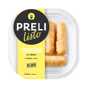 PRELI Listo Tequeños rellenos con un 40% de queso 185 g.