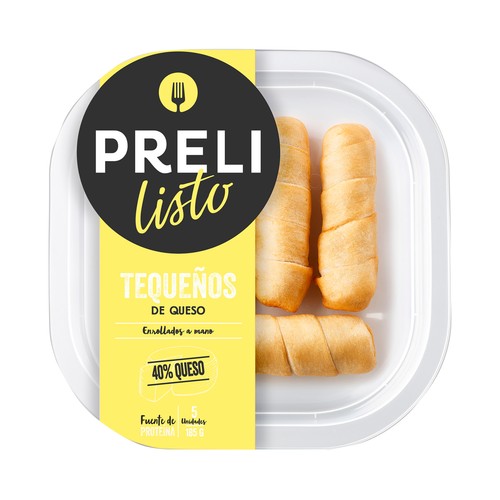PRELI Listo Tequeños rellenos con un 40% de queso 185 g.