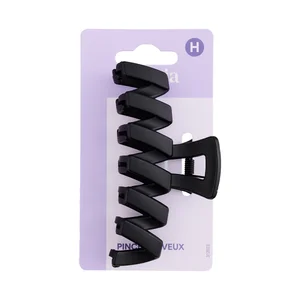 COSMIA Pinza grande negro para cabello.