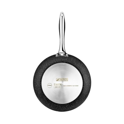 Sartén Mineral de 20cm. con interior antiadherente efecto piedra, apta para inducción MONIX.
