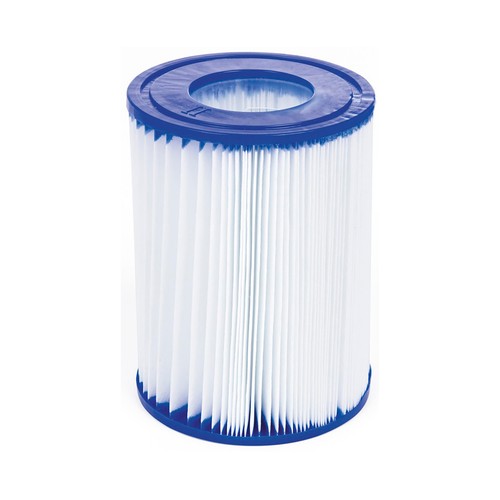 Piscina tubular Steel con estructura metálica BESTWAY color azul, medidas 396 x 84 cm. Con depuradora 2.006 litros/hora.