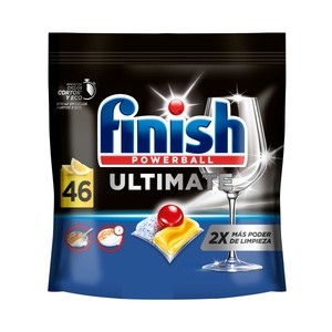 Imagen de FINISH ULTIMATE Capsulas de lavavajilllas máquina 46 dosis 640g
