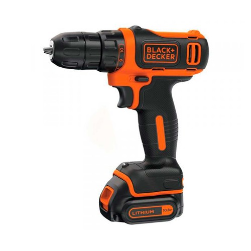 Taladro atornillador compacto con  batería de litio 10,8V, STANLEY B&D