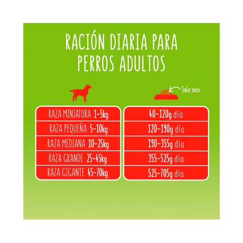 FRISKIES Comida para perros adultos a base de carne 3 kg