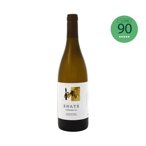 Vino blanco con denominación de origen Somontano ENATE botella de 75 cl.