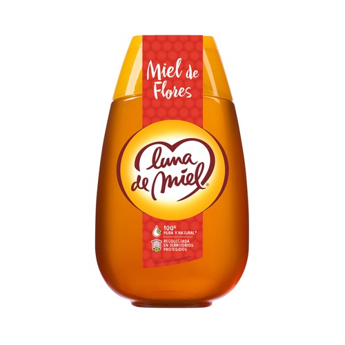 Miel de flores con dosificador LUNA DE MIEL 500 g.