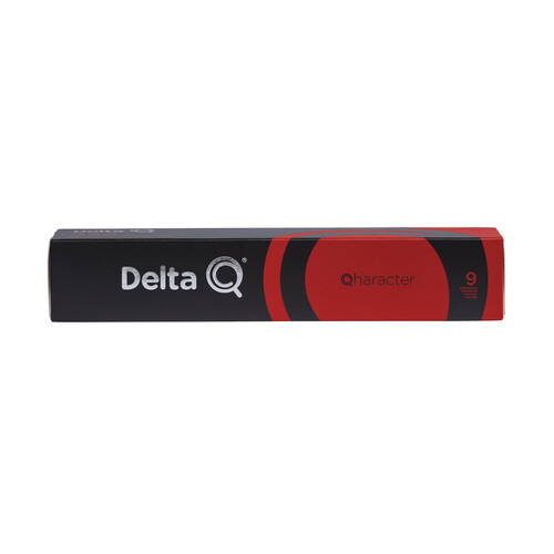 DELTA Q Café en cápsulas Qharacter, Intensidad 10 DELTA Q 10 uds. x 5,5 g.