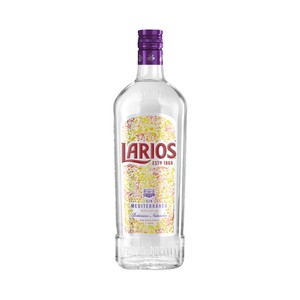 Ginebra mediterránea de doble destilación botella 1l.
