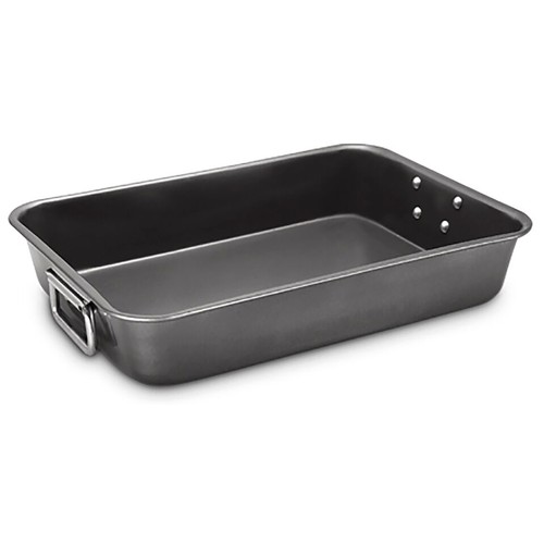 Rustidera con asas ACTUEL de acero carbono, 40,5x28,5x7,7cm.