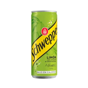 SCHWEPPES Refresco de limón lata de 33 cl.