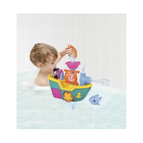 Barco Pirata lanza agua ideal para el baño +12 Meses ONE, TWO FUN Baby